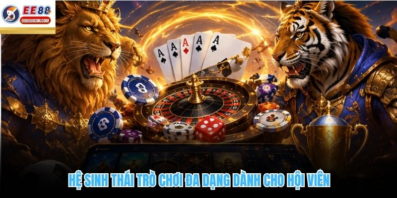 Hệ sinh thái trò chơi đa dạng dành cho hội viên