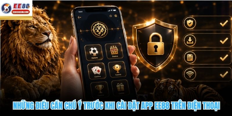 Những điều cần chú ý trước khi cài đặt app EE88 trên điện thoại